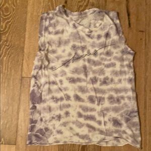 Barre 3 tie dye tank top